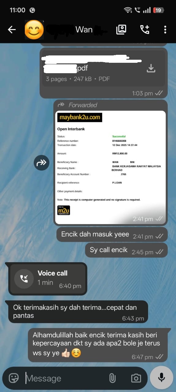 Customer feedback 3